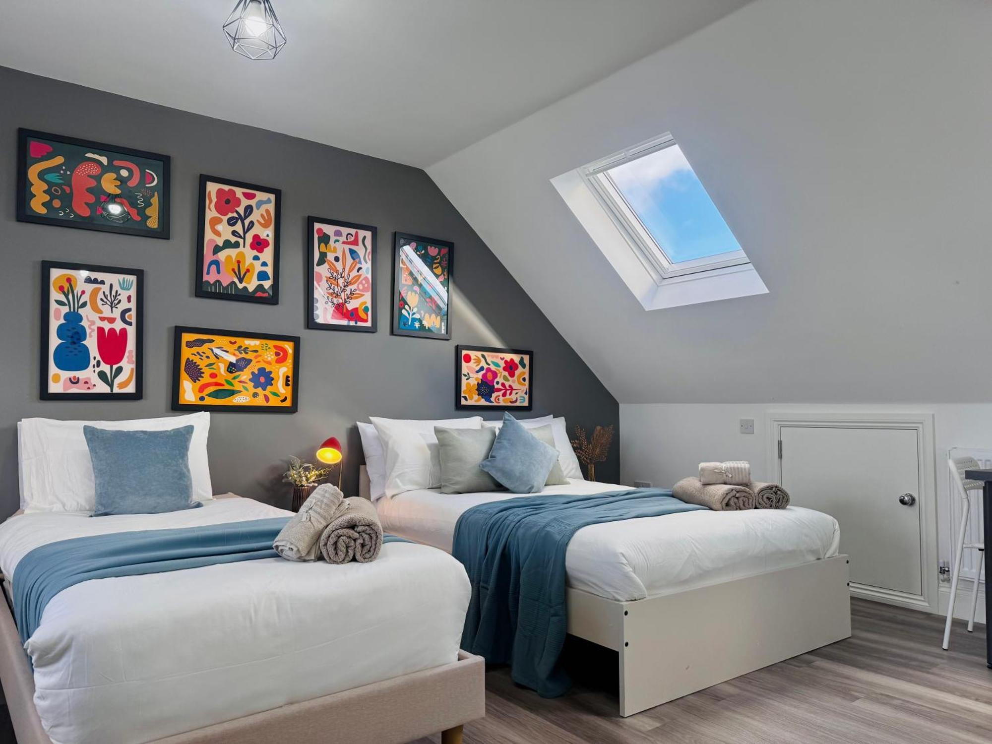 Bright Studio Loft 30Min To Central London Bagian luar foto
